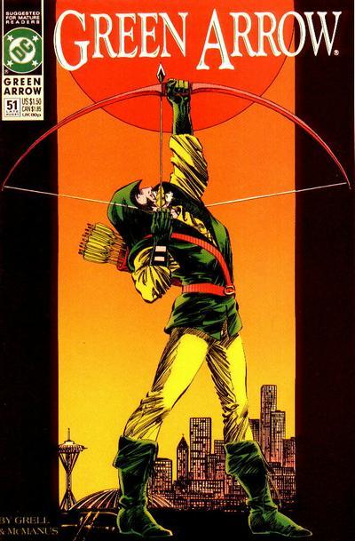 Green Arrow #51 cover