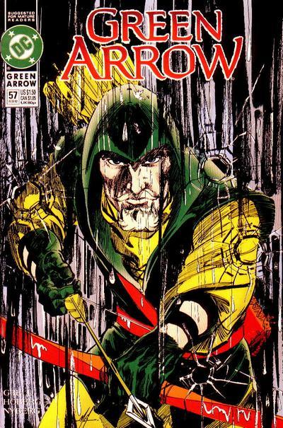 Green Arrow #57 cover