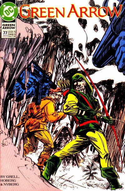 Green Arrow #77 cover