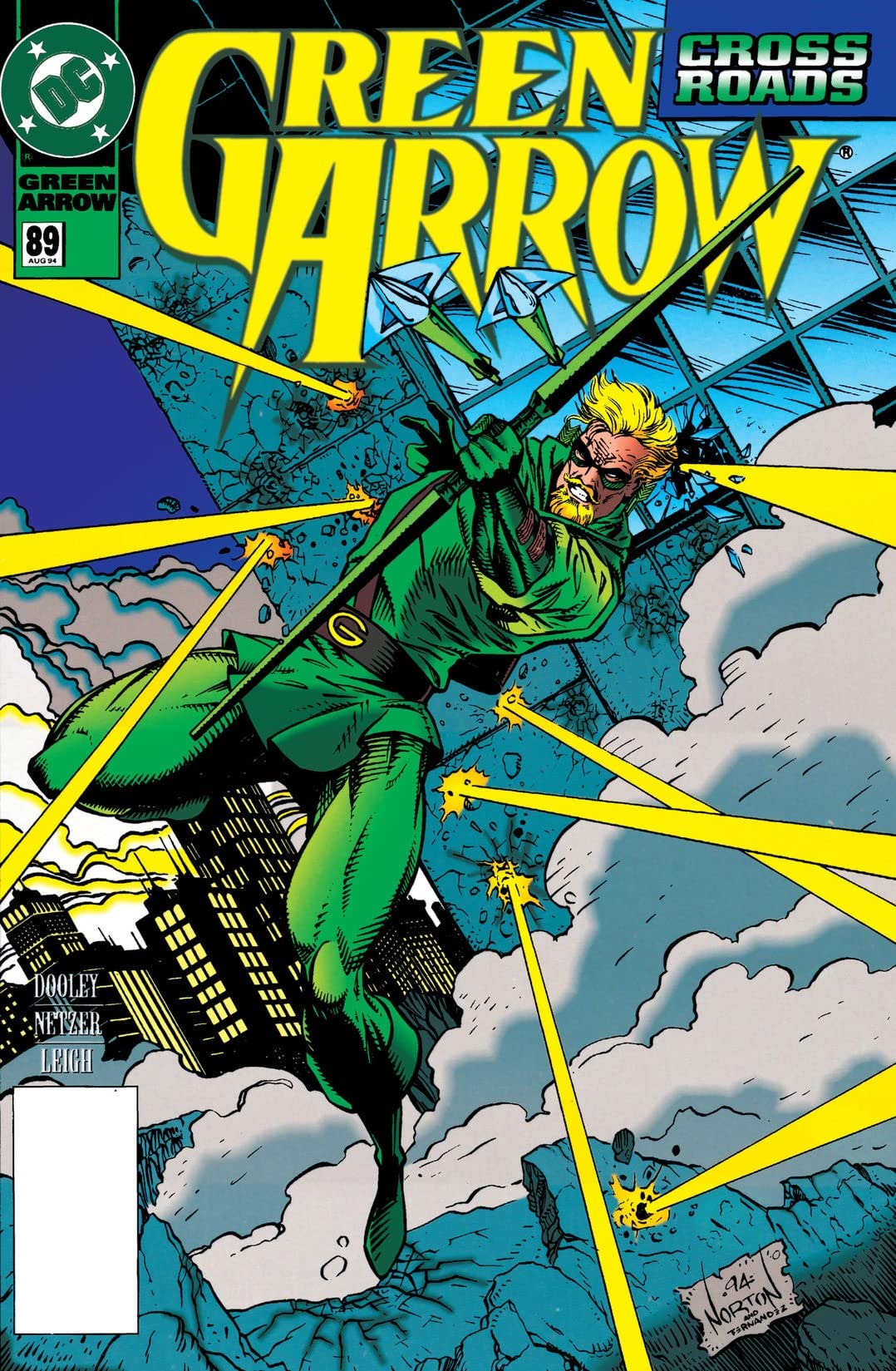 Green Arrow #89 cover