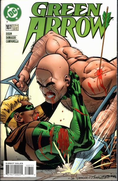 Green Arrow #107 cover