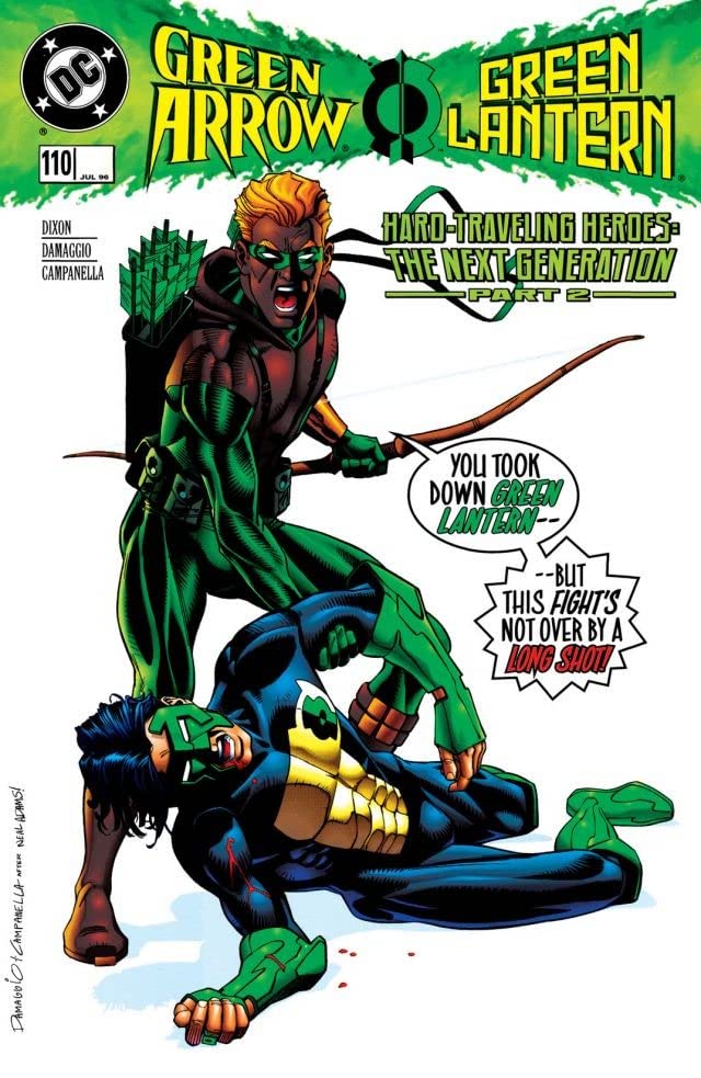 Green Arrow #110 cover