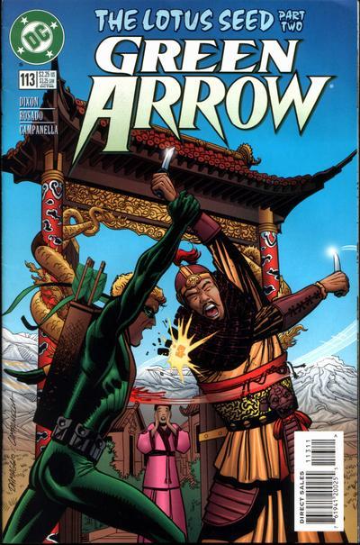 Green Arrow #113 cover