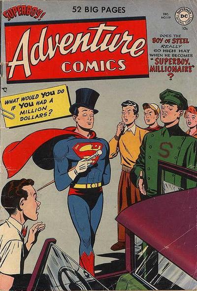 Adventure Comics #159 cover
