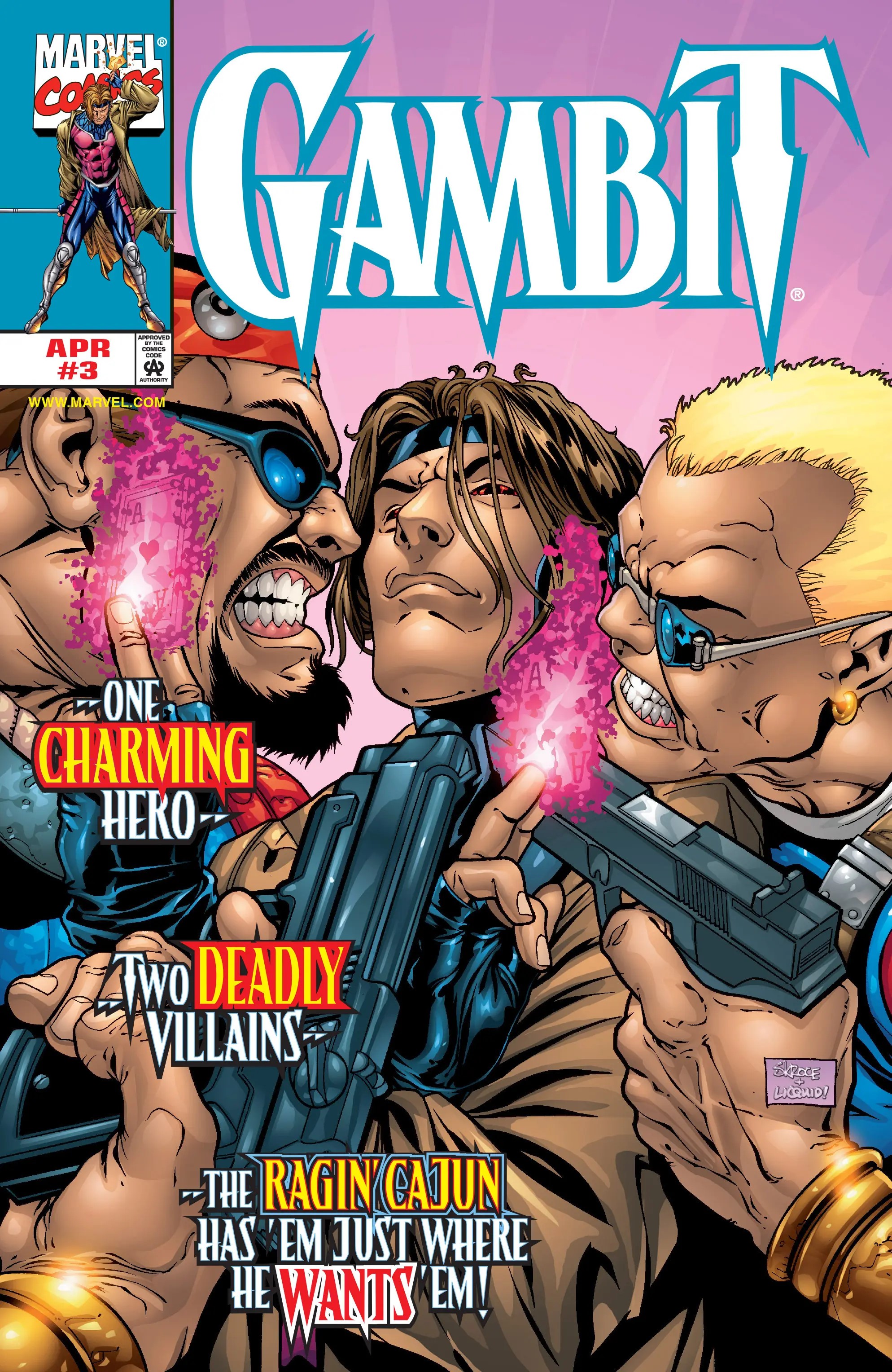 Gambit #3 cover