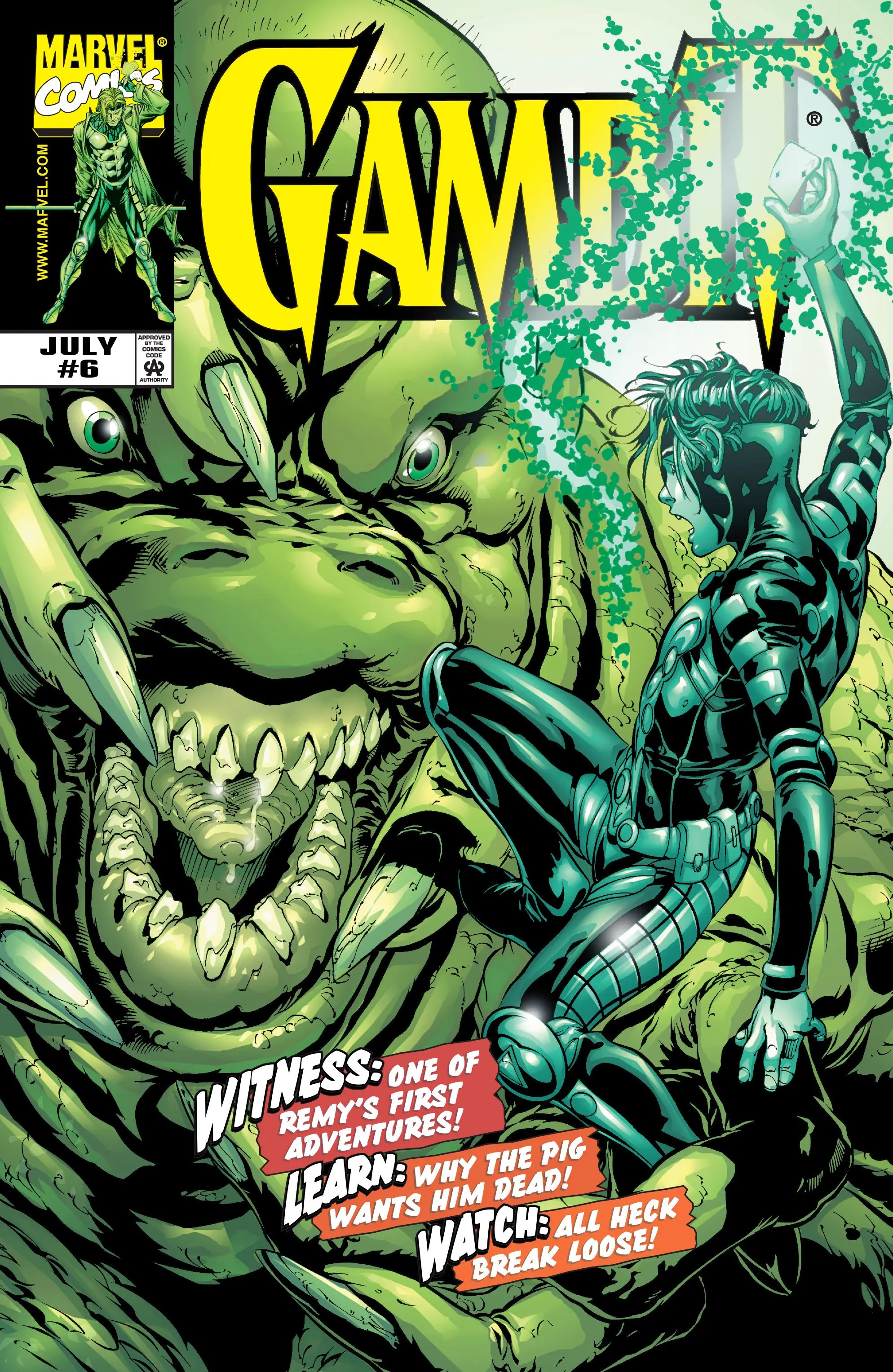 Gambit #6 cover