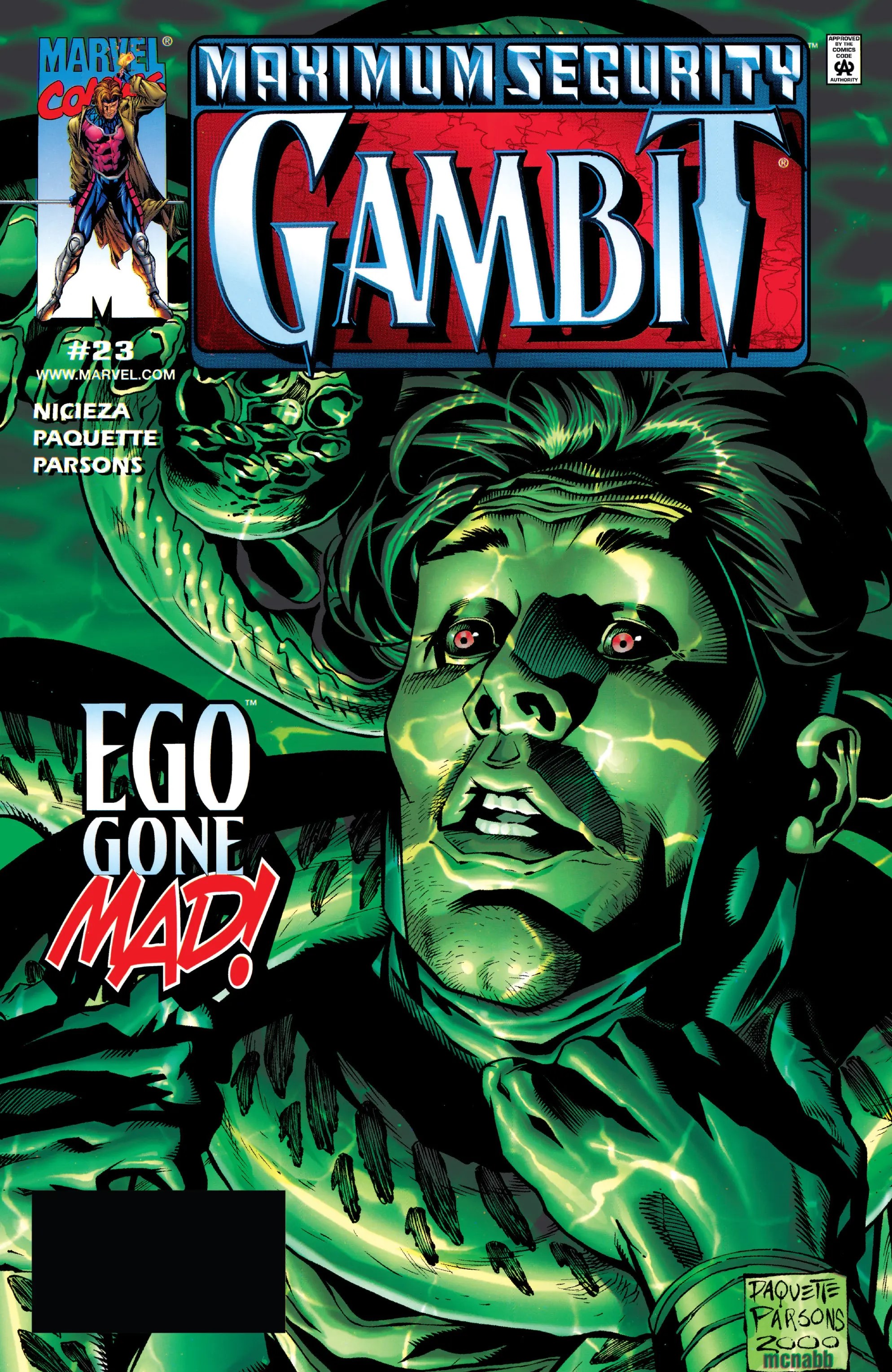 Gambit #23 cover