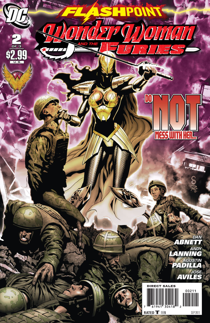 Flashpoint: Wonder Woman and the Furies #2 cover