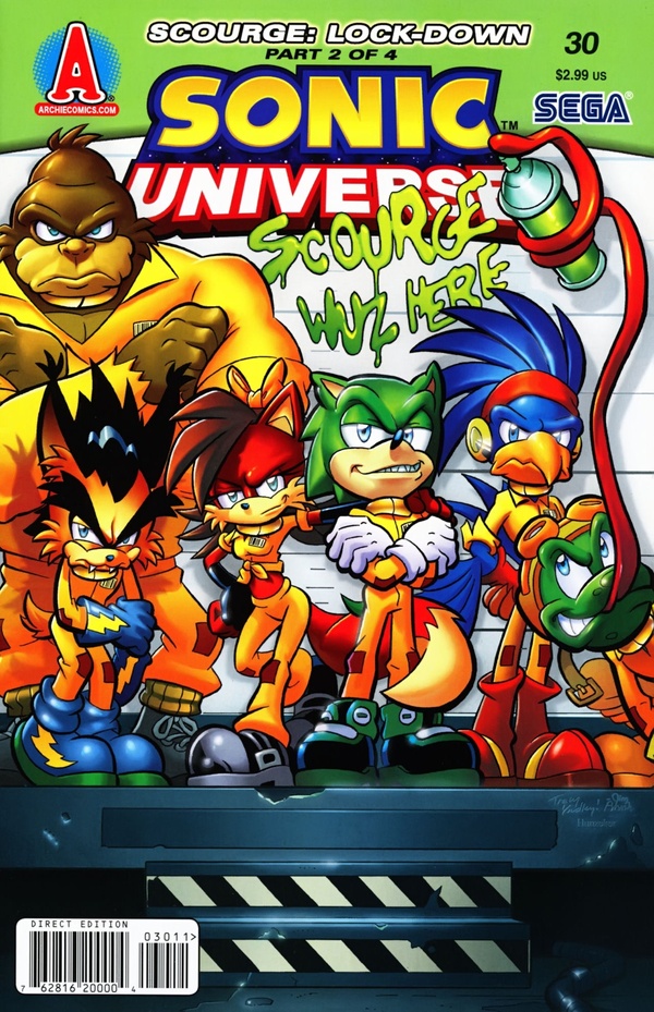 Sonic Universe #30 cover