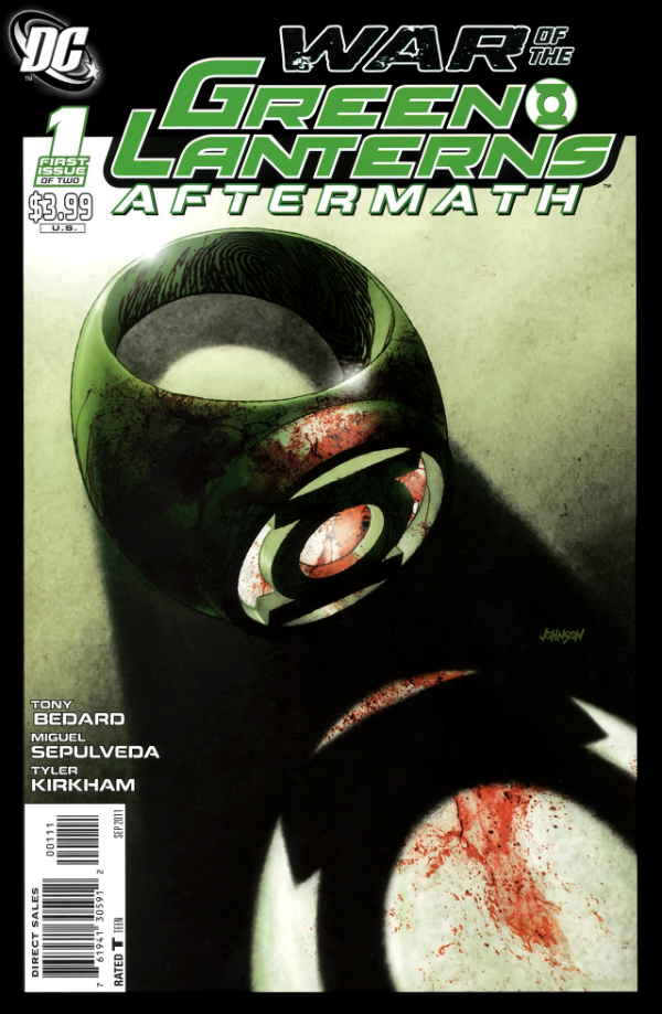 War of the Green Lanterns: Aftermath #1 cover