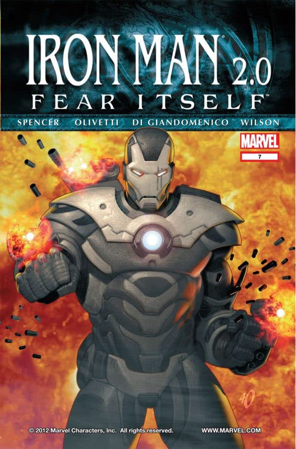 Iron Man 2.0 #7 cover