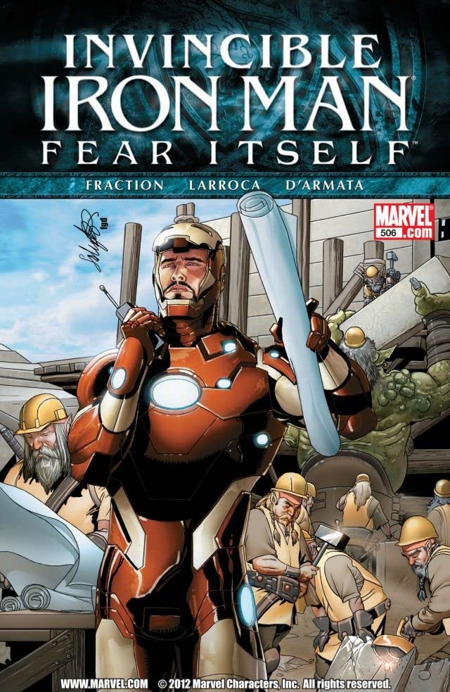 Invincible Iron Man #506 cover