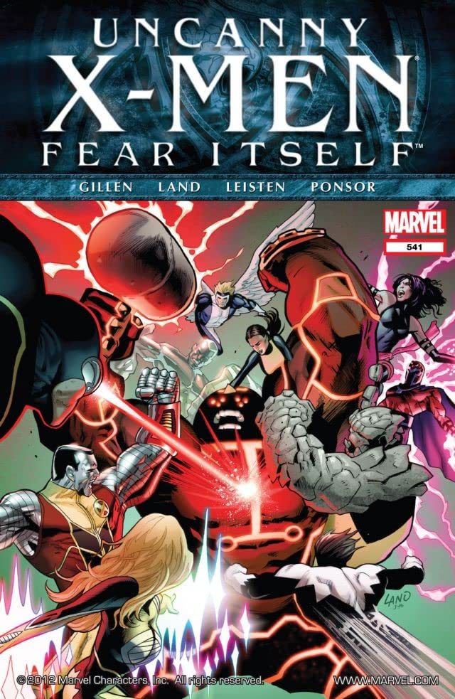 The Uncanny X-Men #541 cover