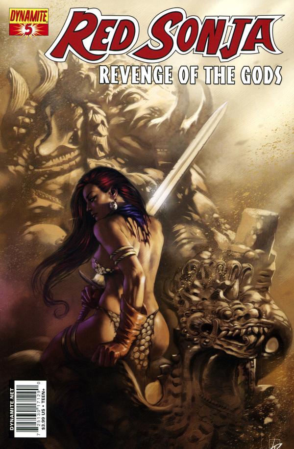 Red Sonja: Revenge of the Gods #5 cover