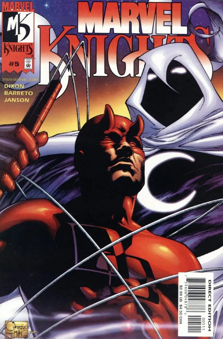 Marvel Knights #5 cover