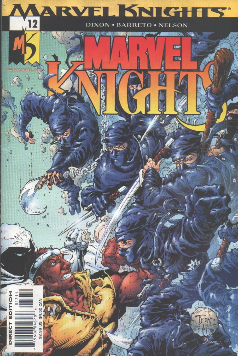 Marvel Knights #12 cover