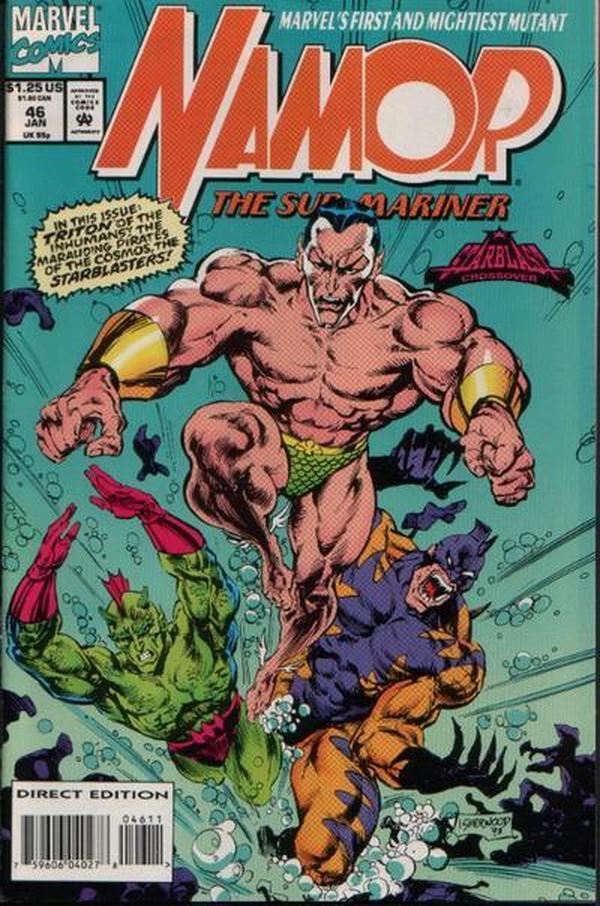 Namor, the Sub-Mariner #46 cover