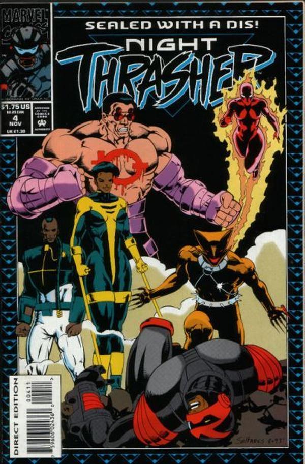 Night Thrasher #4 cover