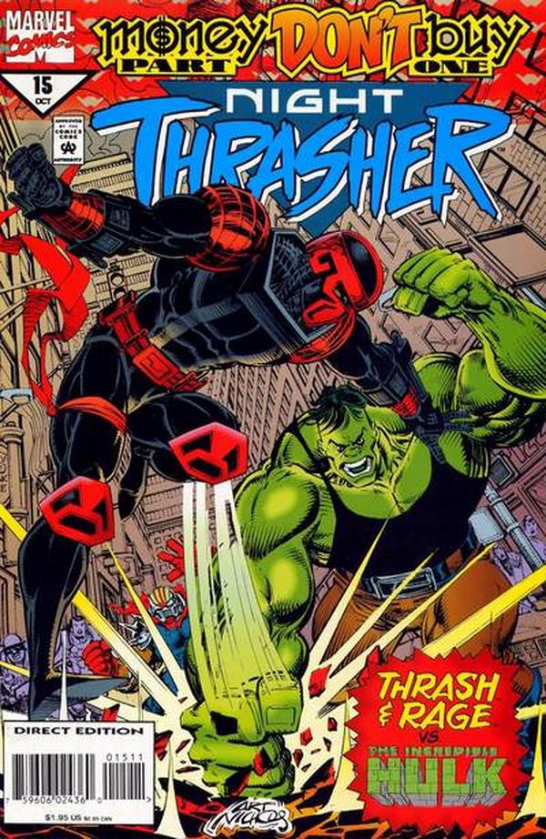 Night Thrasher #15 cover