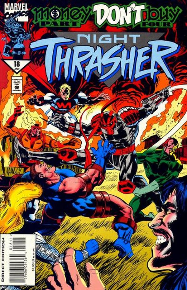 Night Thrasher #18 cover