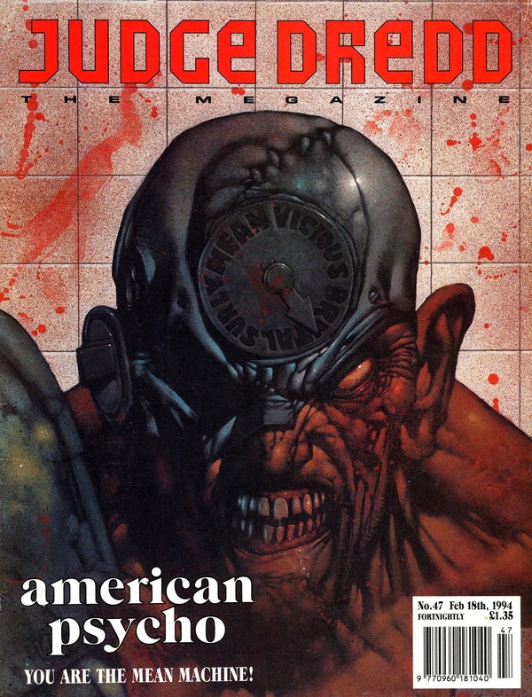 Judge Dredd the Megazine #47 cover