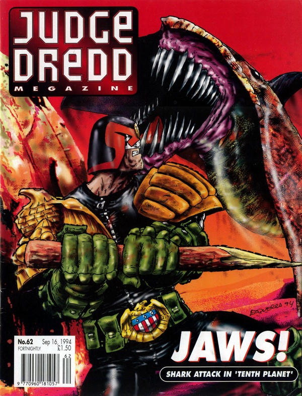 Judge Dredd the Megazine #62 cover