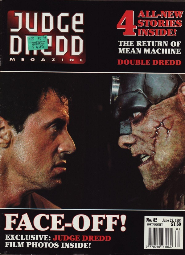 Judge Dredd the Megazine #82 cover