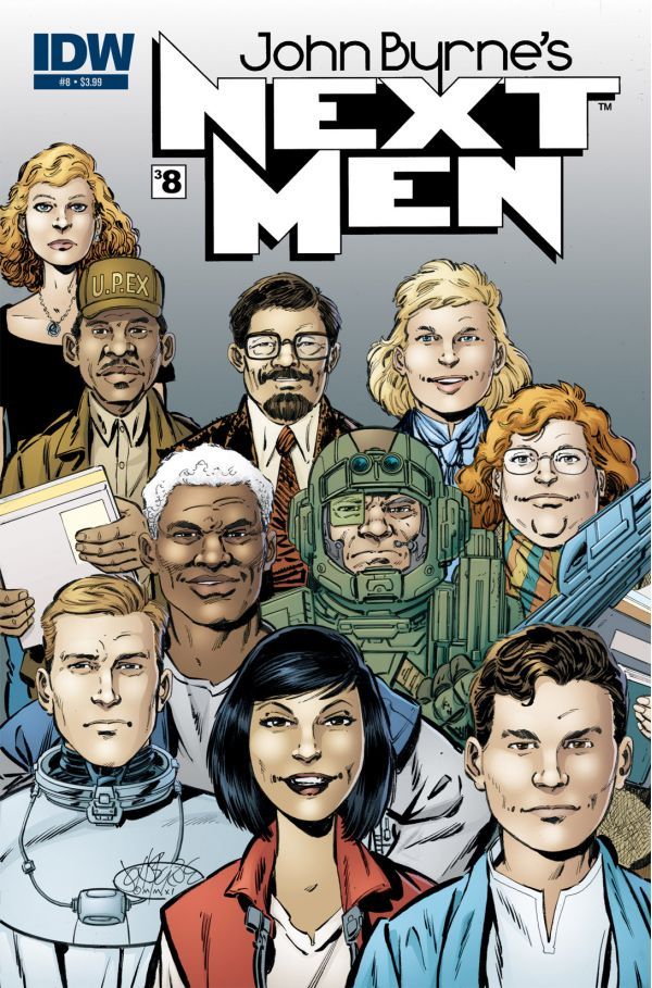 John Byrne's Next Men #8 cover