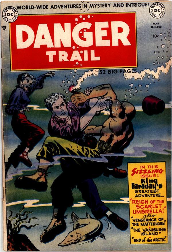 Danger Trail #4 cover
