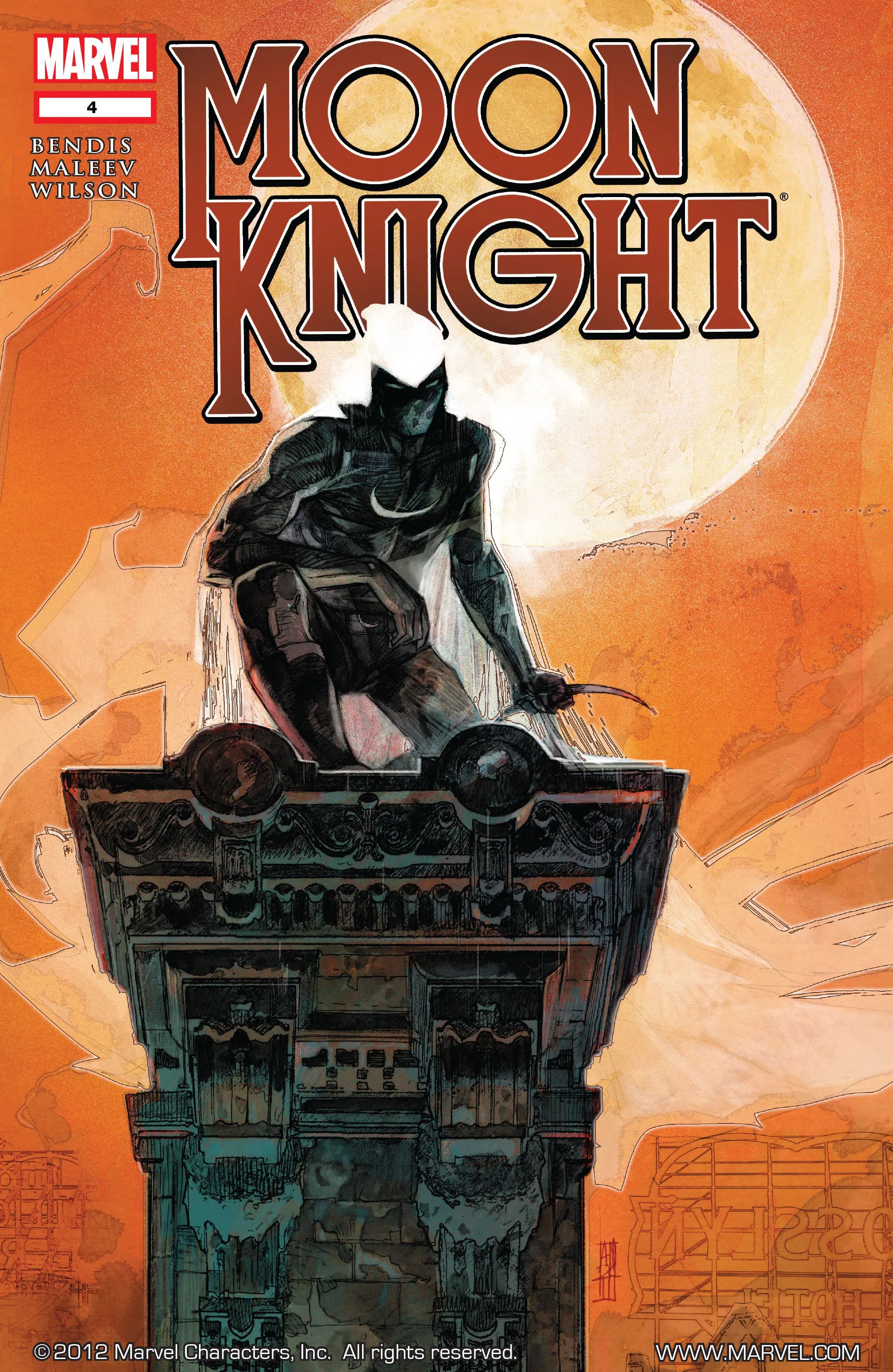 Moon Knight #4 cover