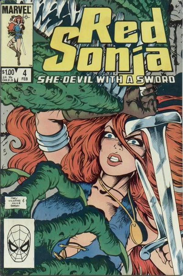 Red Sonja #4 cover