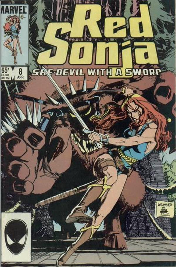 Red Sonja #8 cover