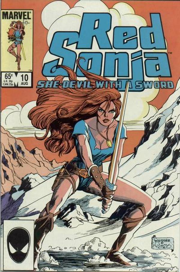 Red Sonja #10 cover