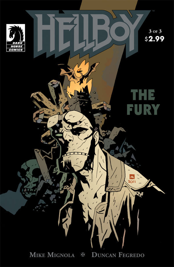 Hellboy: The Fury #3 [57] cover