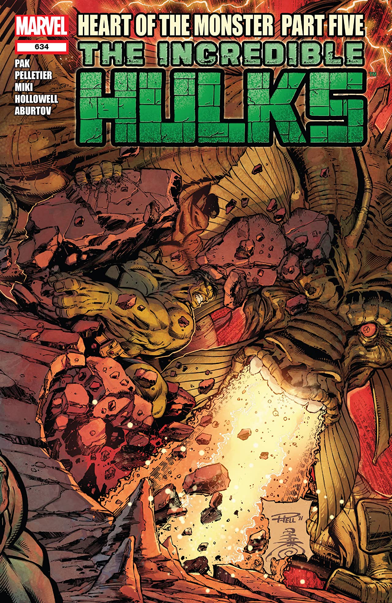 Incredible Hulks #634 cover