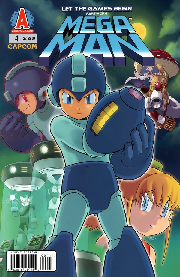 Mega Man #4 cover