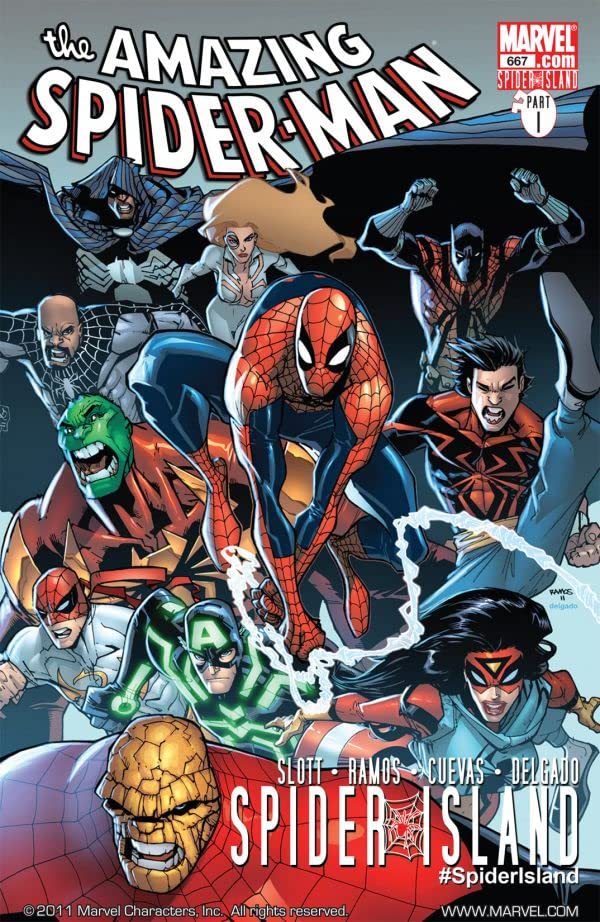 The Amazing Spider-Man #667 cover