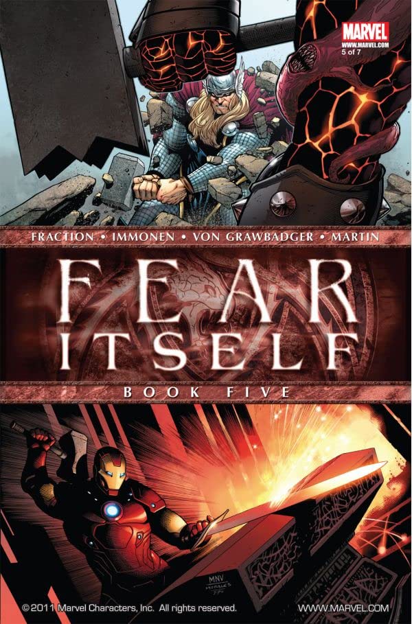 Fear Itself #5 cover