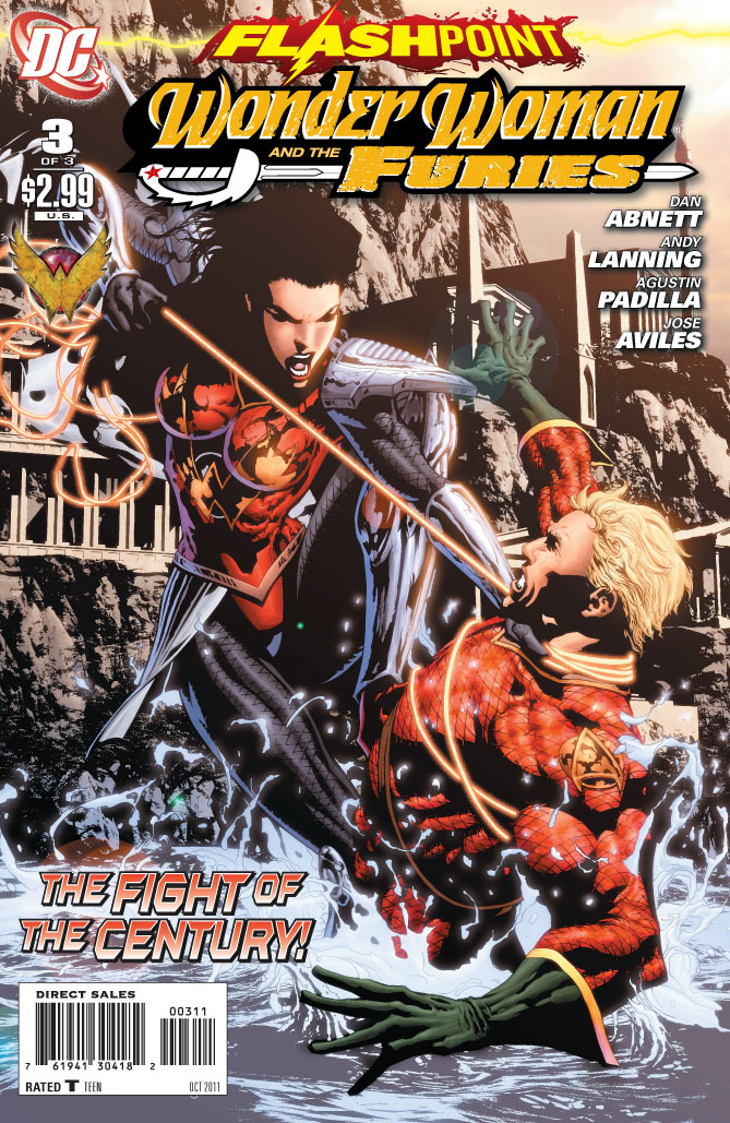Flashpoint: Wonder Woman and the Furies #3 cover