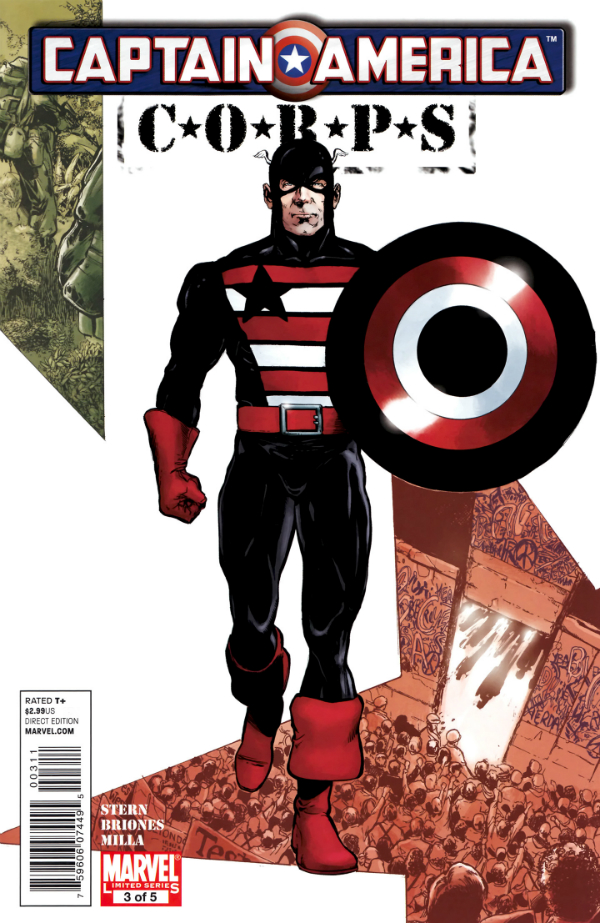Captain America Corps #3 cover