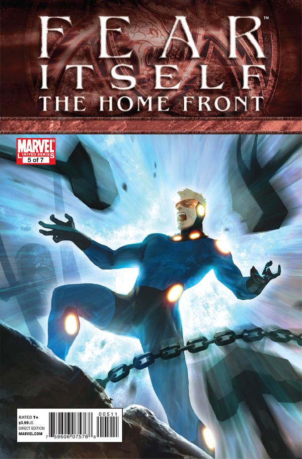 Fear Itself: The Home Front #5 cover