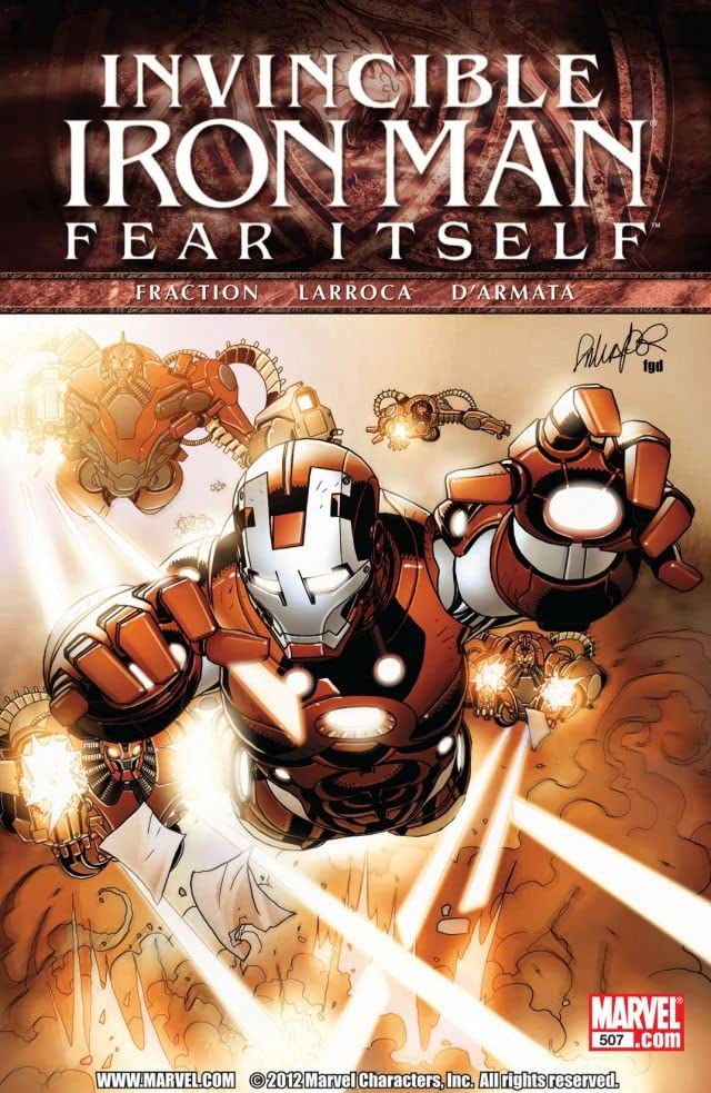 Invincible Iron Man #507 cover