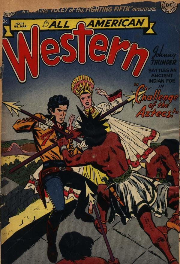 All-American Western #118 cover