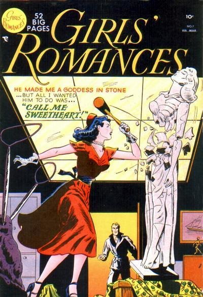 Girls' Romances #7 cover