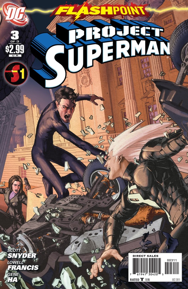 Flashpoint: Project Superman #3 cover