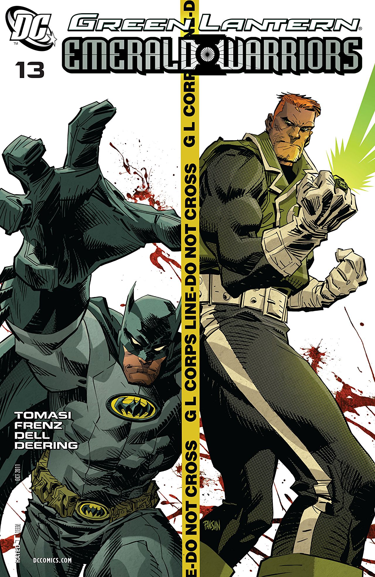 Green Lantern: Emerald Warriors #13 cover