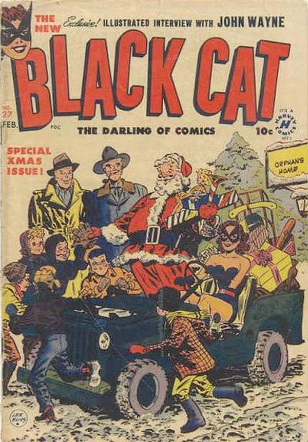 Black Cat Comics #27 cover