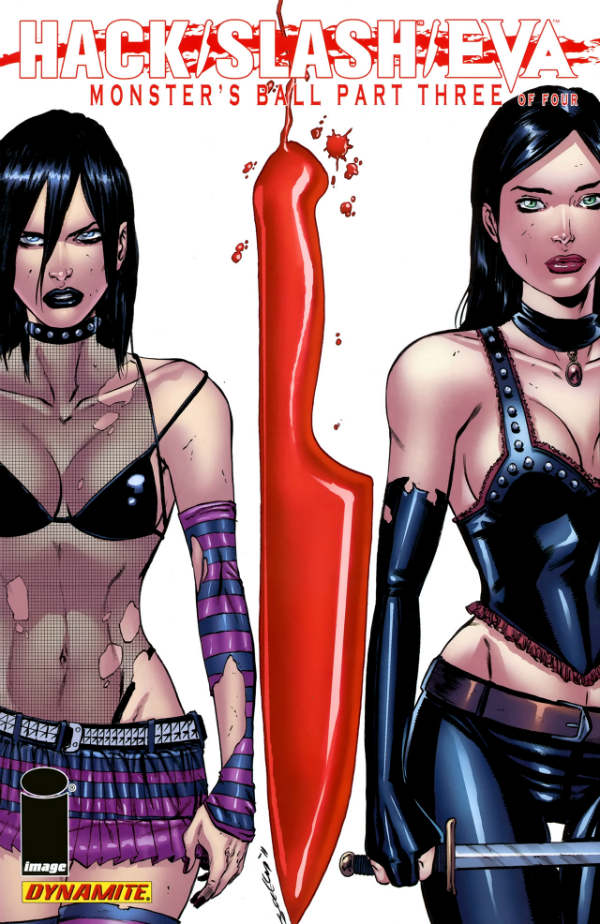 Hack/Slash/Eva: Monster's Ball #3 cover