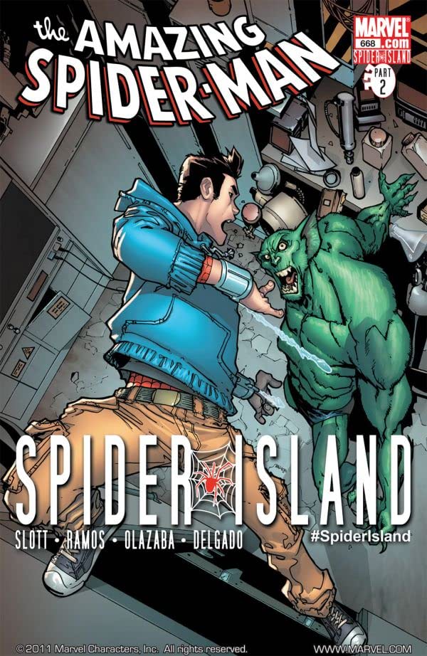 The Amazing Spider-Man #668 cover