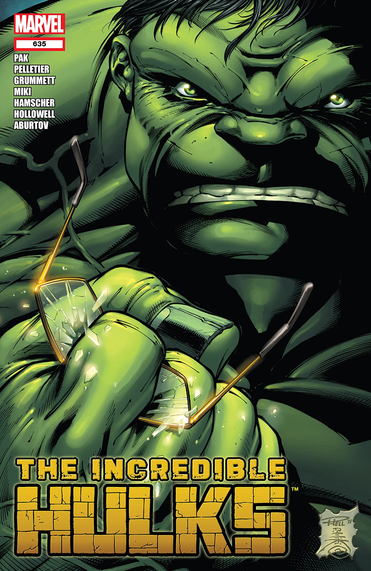 Incredible Hulks #635 cover